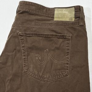 Adriano Goldschmied Jeans Men Brown The Everett Slim Fit Pants Size 40X34 (40X28